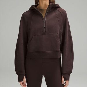Scuba Oversized Half-Zip Hoodie
Espresso
Size XS/S